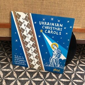 60's/70's "Ukrainian Christmas Carols" Album - Ukrainian Christmas Record Vinyl